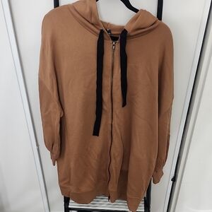 Windsor Tan Long Hoodie